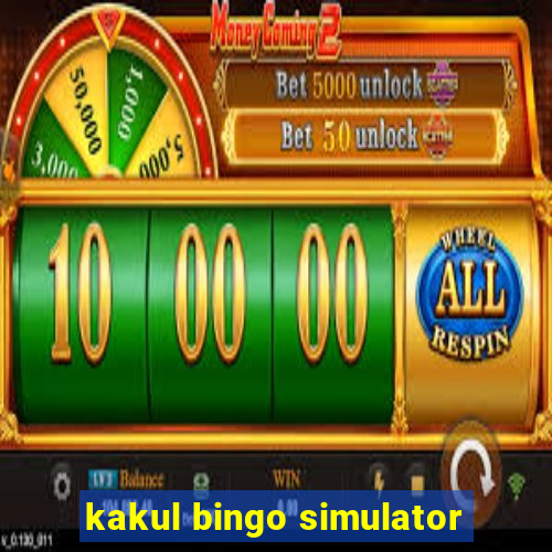 kakul bingo simulator